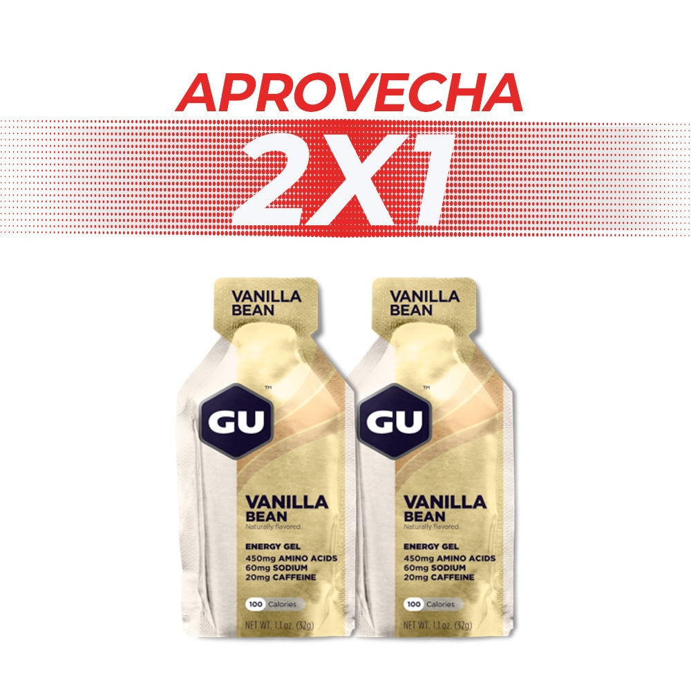 Gu energy gel vainilla 2x1