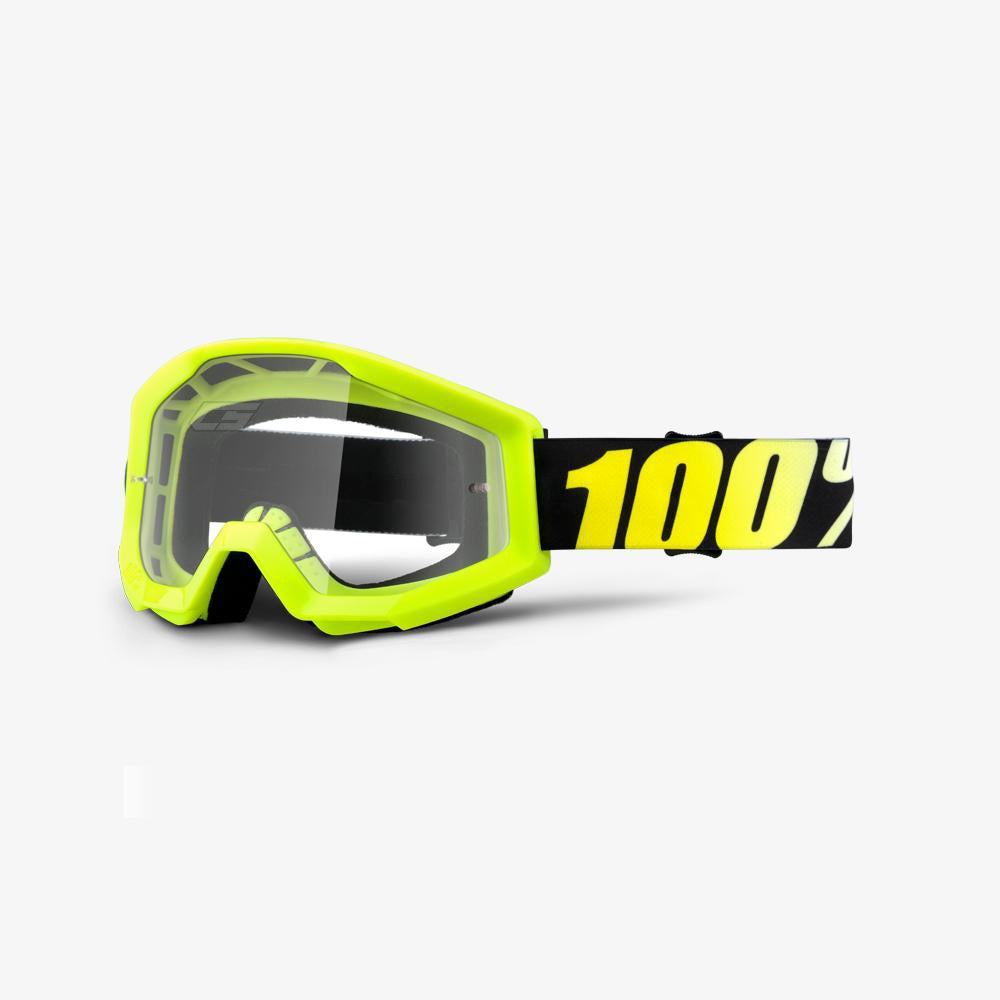 Goggle 100% Strata Ama Neon / Clear