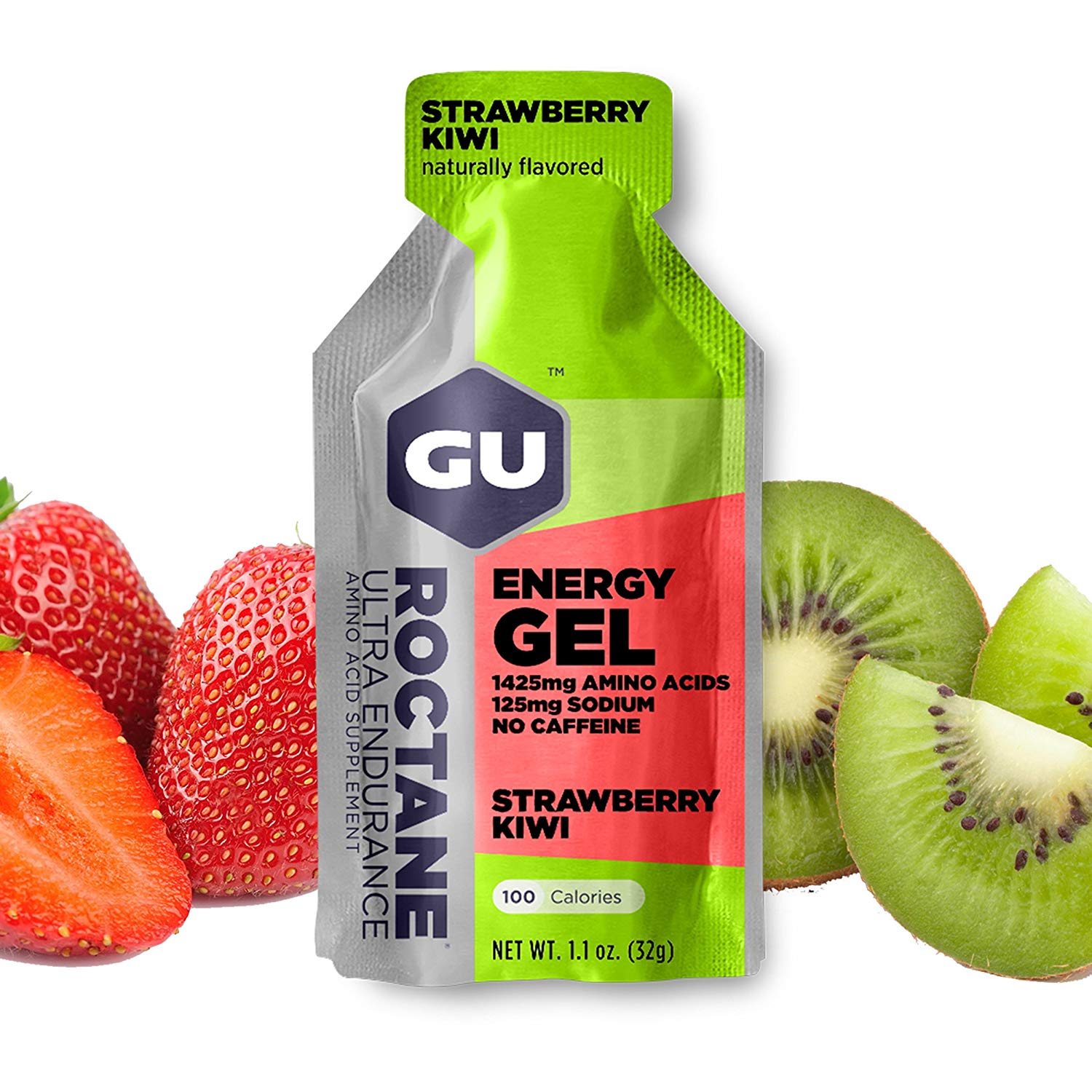 Gel Energetico Roctane Gu Fresa Kiwi Nutrición Deportiva