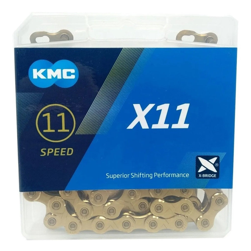 Cadenilla Kmc 11v Gold Bicicletas Mtb Trekking Enduro 118l