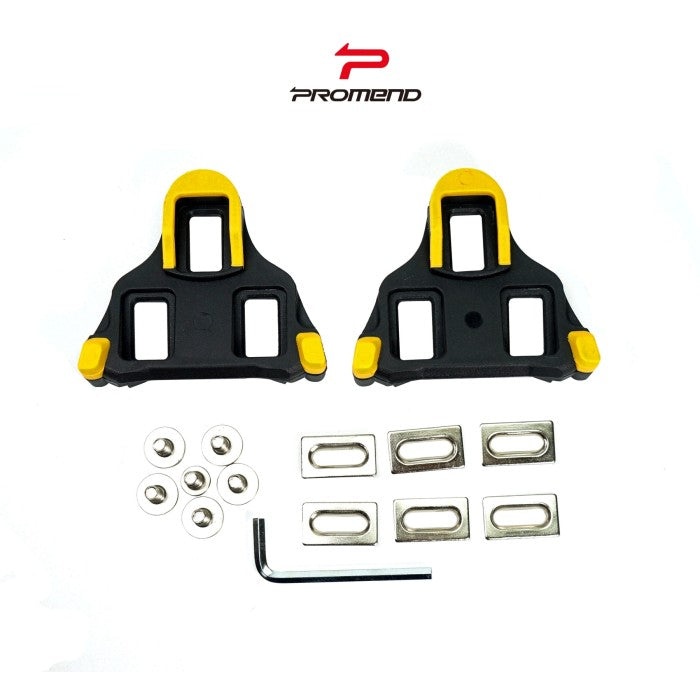 Calas Promend Para Pedales Ciclismo De Ruta Shimano Sh11 Amarillas 6°