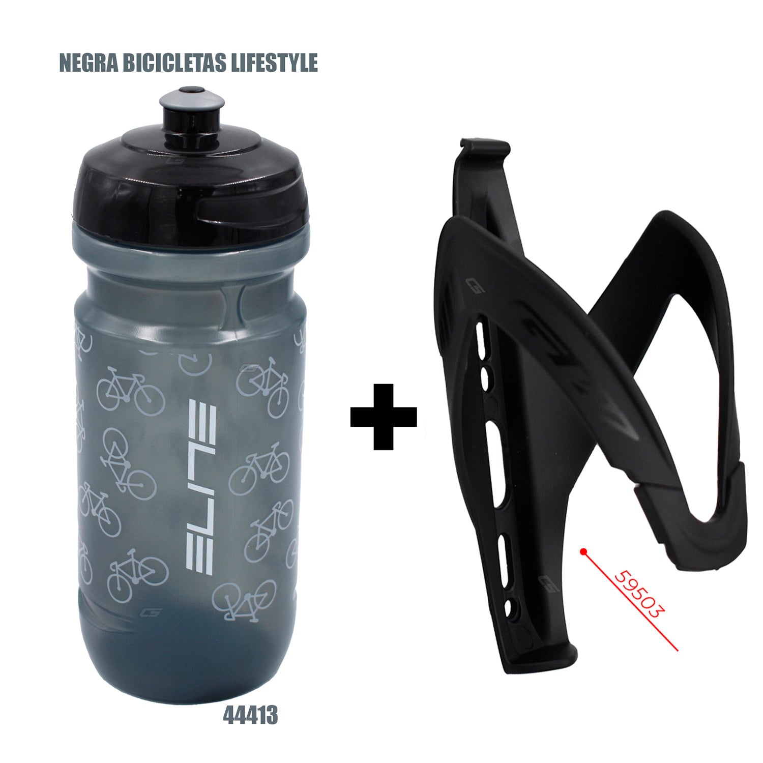 Combo Caramañola (Termo) + Soporte Caramañola Gw Bicicletas Lifestyle