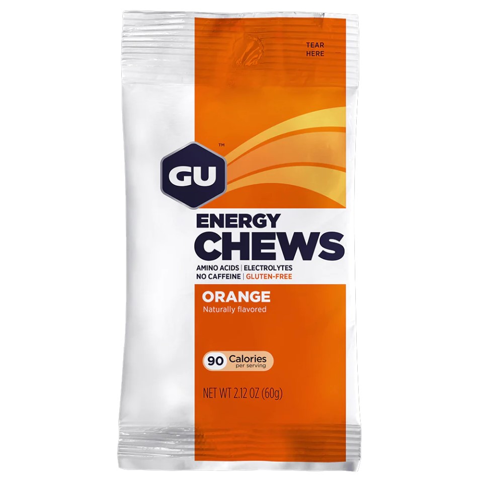 Gomas Energéticas Gu Naranja Gym Ejercicio Ruta Mtb