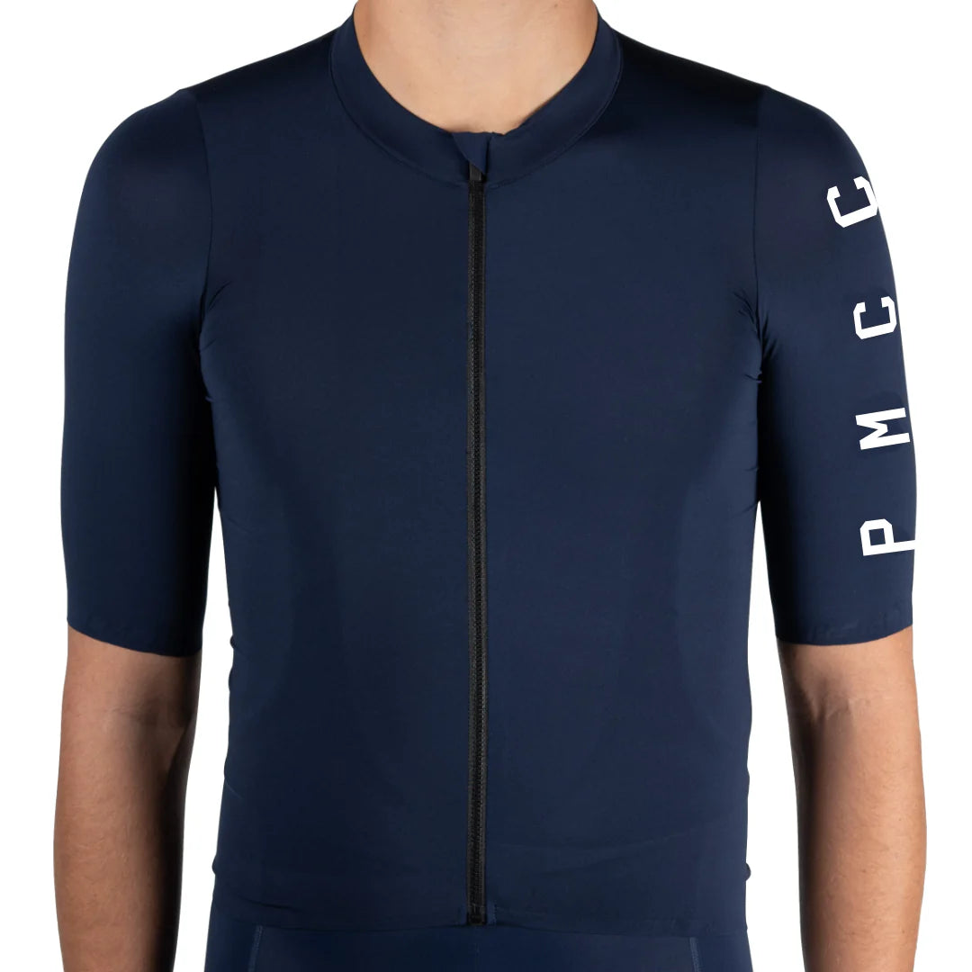 Pedal Mafia PMCC Jersey - Navy/White