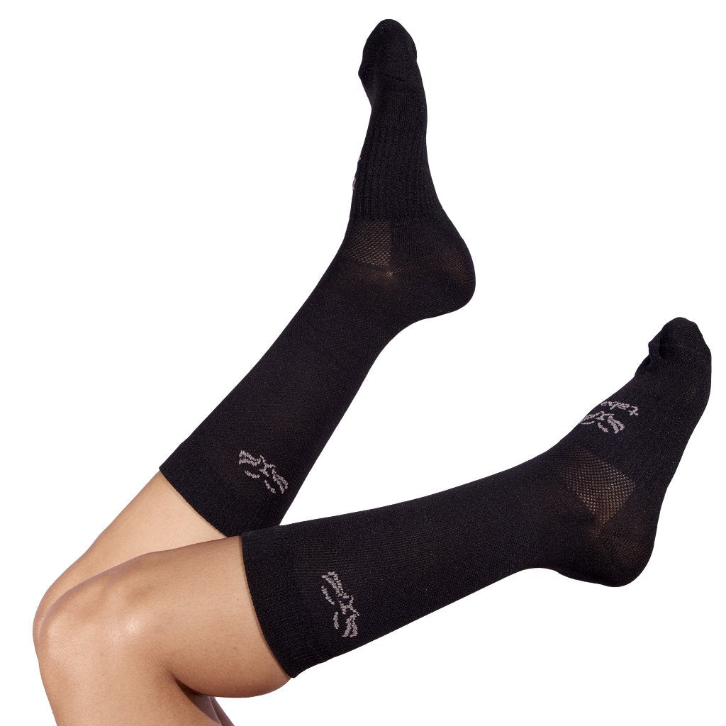 Medias Calsetines Taba Clasicas Negro Ciclismo Atletismo