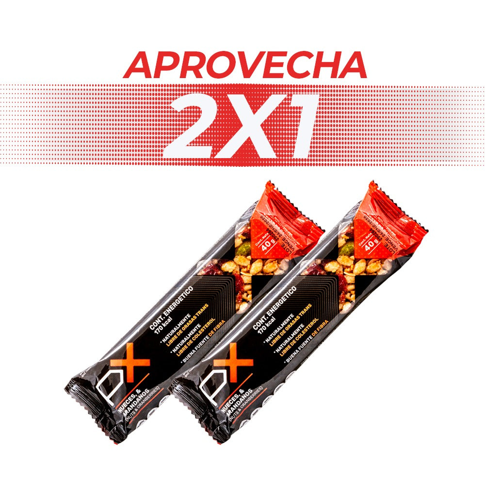 PX BARRAS (UNIDAD) NUECES & ARANDANOS 2x1