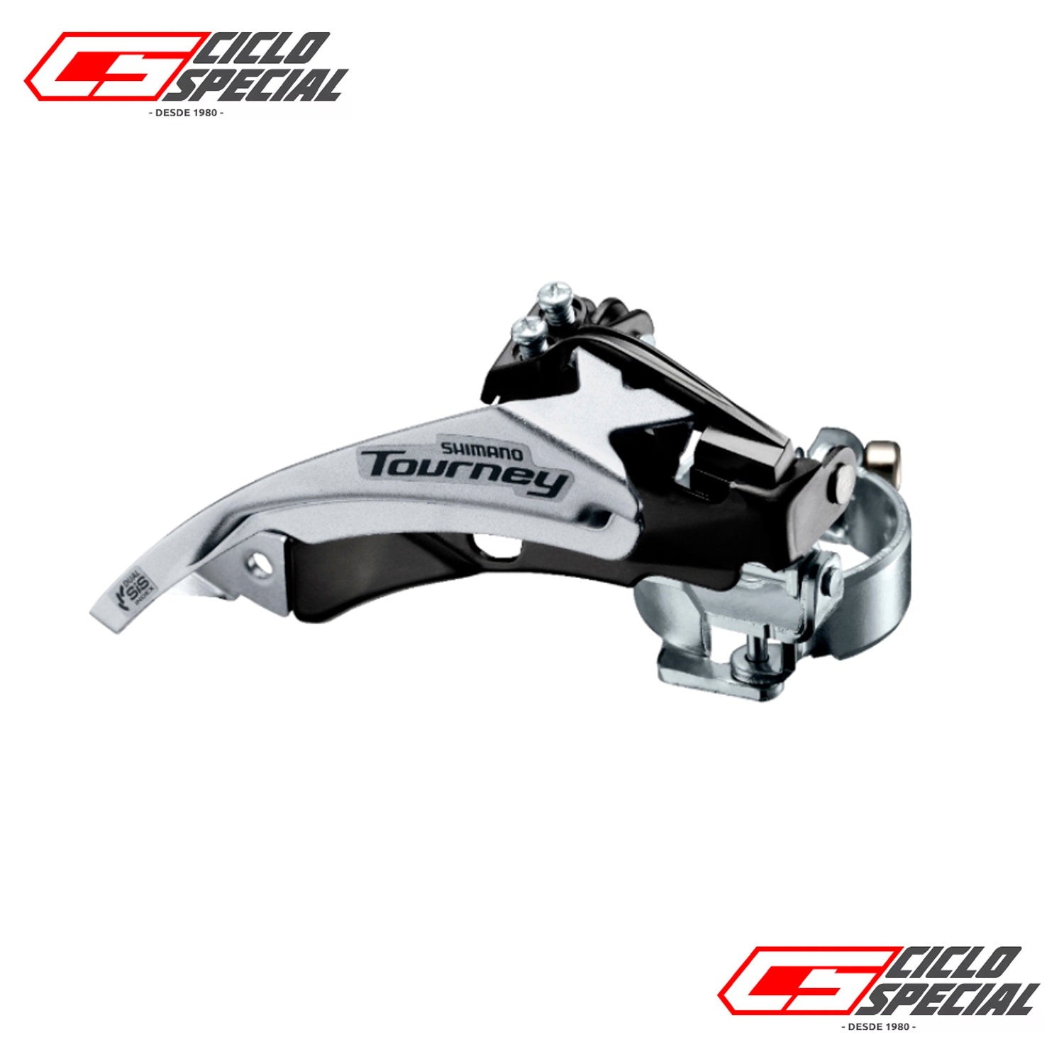 Descarrilador Shimano Tourney Fd-Ty500-6 42T 3x6/7V Ciclismo Bicicleta