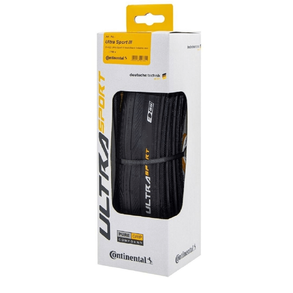 Llanta Continental 700x25c Ultrasport 3 Bicicleta Ruta Coraza Plegable