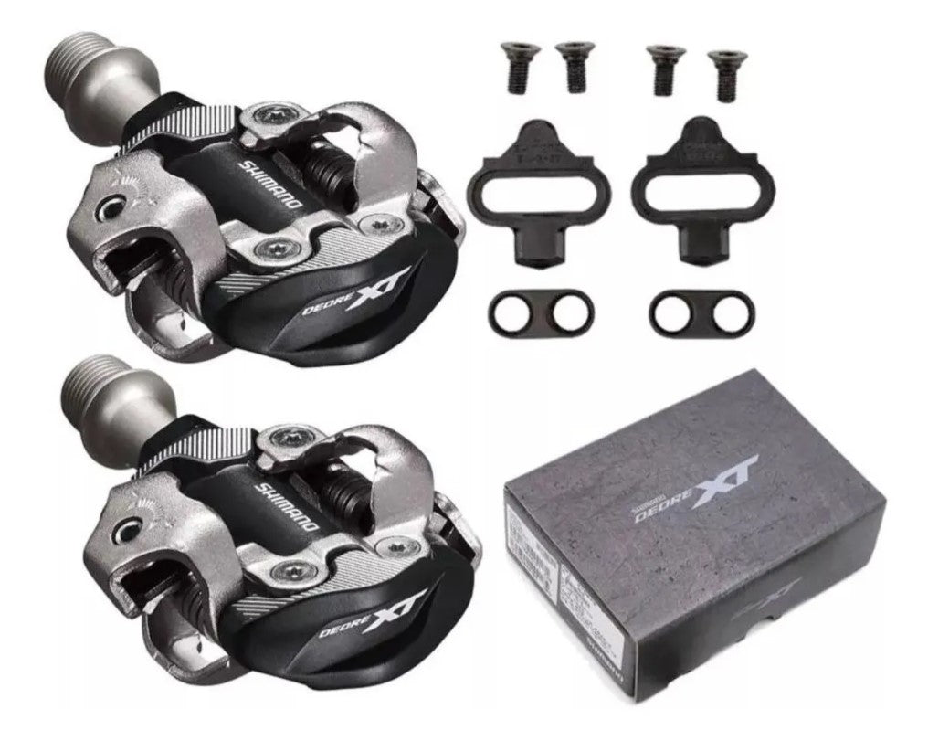 Pedales Shimano Mtb Xt Pd-m8100 Deore Chocles Montaña