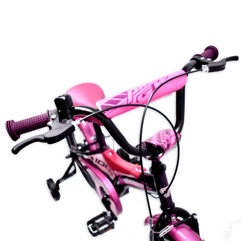 Bicicleta Gw Pilot Rin 16 Niñas 4 a 7 Años Morado Oscuro Rosado