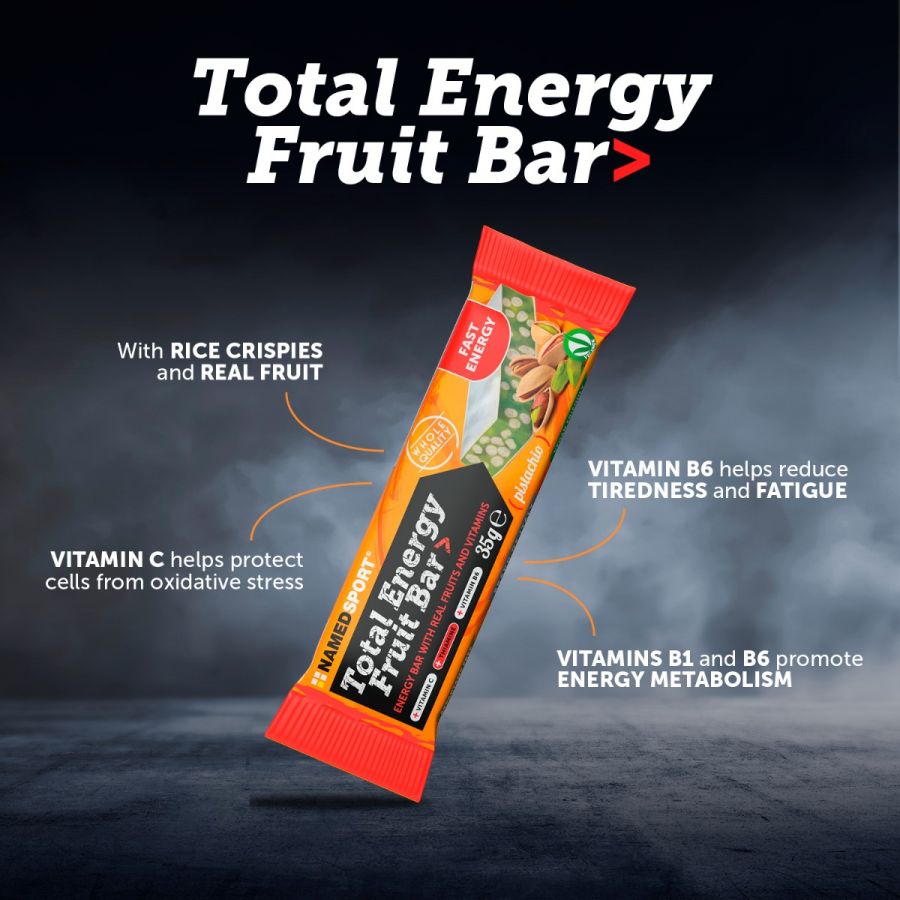 Barra total Energy Fruit - 35g (Pistacho)