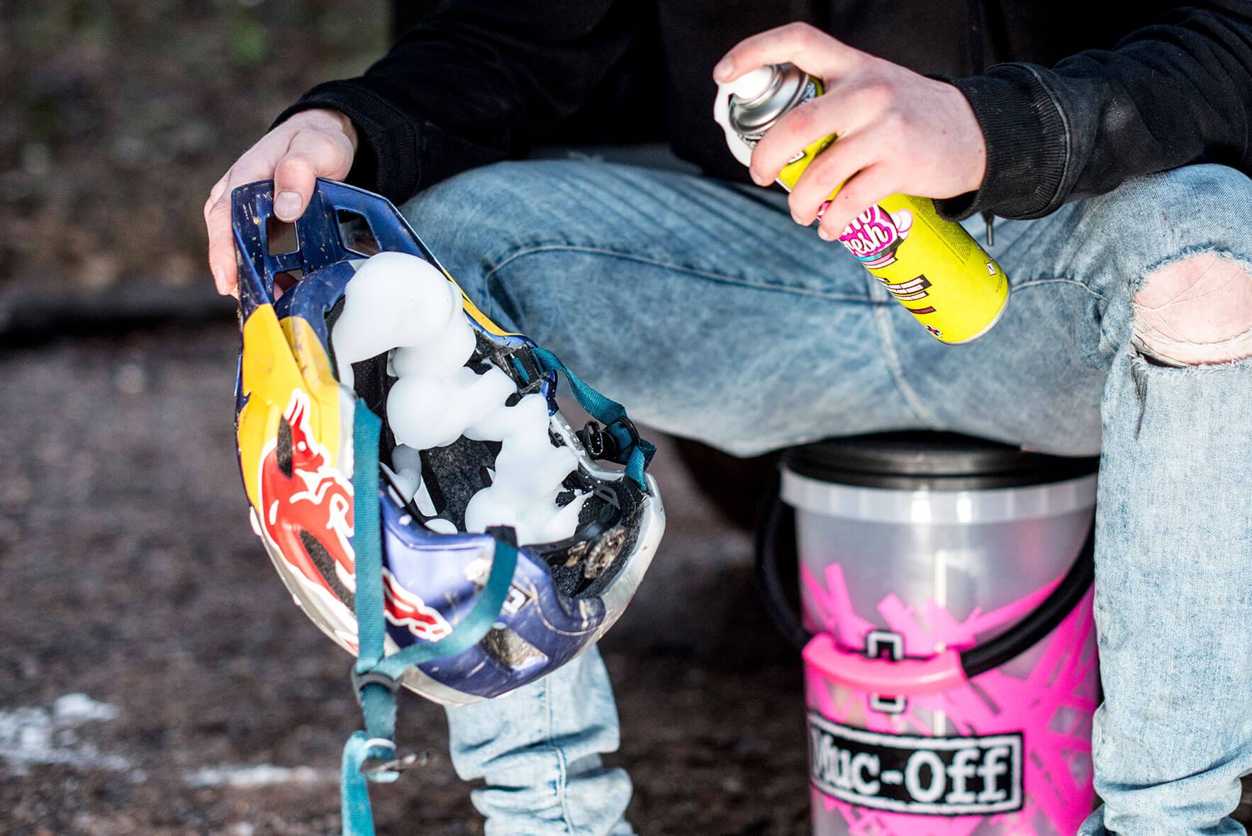 Spray Espuma Foam Fresh Muc-off Para Casco Zapatillas