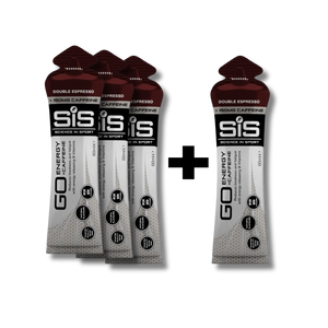 (PAQUETE 3X4) GEL SIS 150MG CAFEINA DOUBLE ESPRESSO PAQUETE