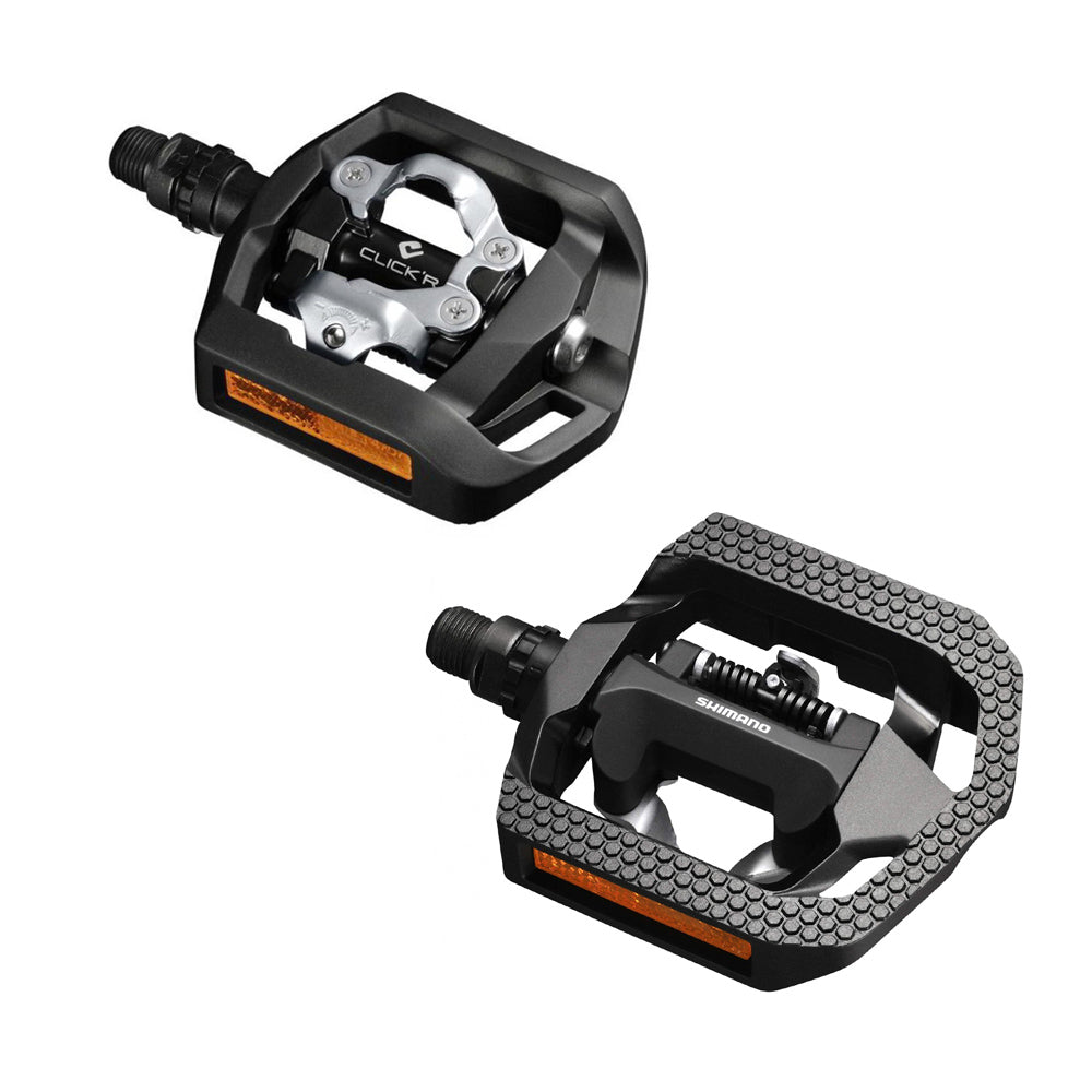 Pedales Bicicleta Shimano Pd-t421 Mtb Chocles Mtb Doble Proposito