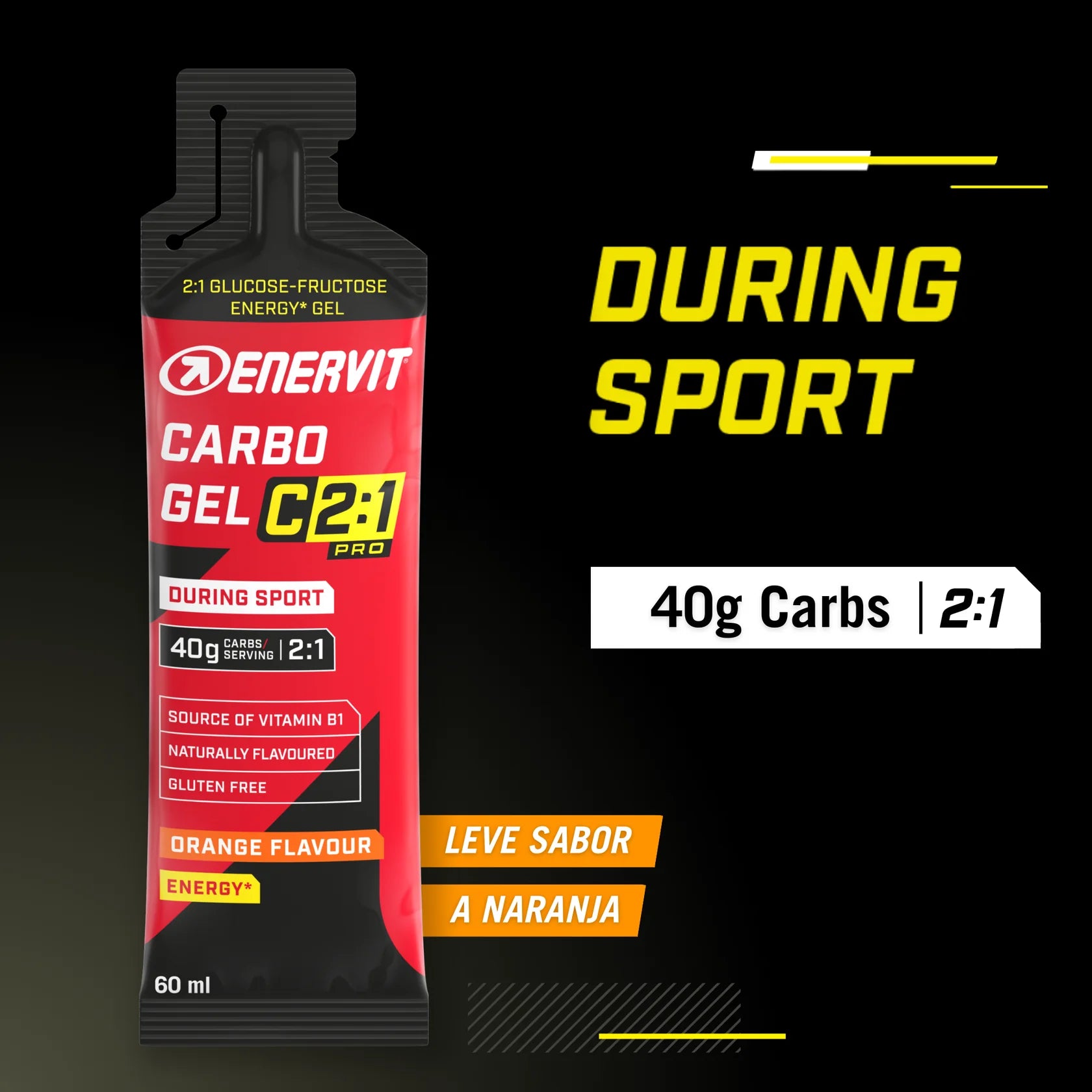 Carbo gel C2:1 PRO (Naranja)