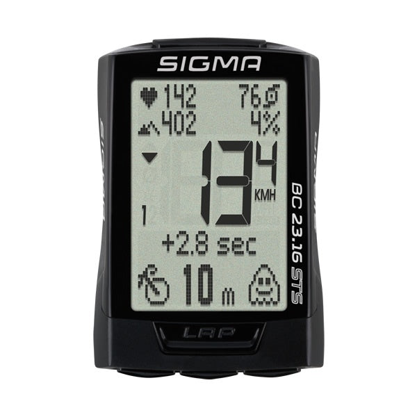 Computador Ciclismo Sigma bc 23.16 sts Ciclismo Mtb Ruta Sensores