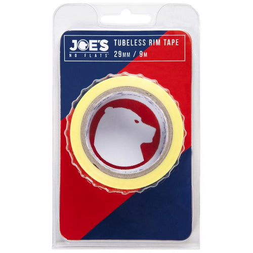 180132 JOES CINTA TUBELESS AMARILLA 9MTS X 29MM