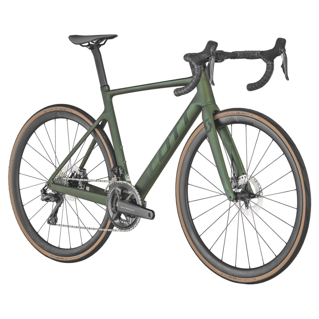 BICICLETA RUTA ADDICT RC 15/2022 CARBON 12 VEL VERDE KOMODO T: S-52