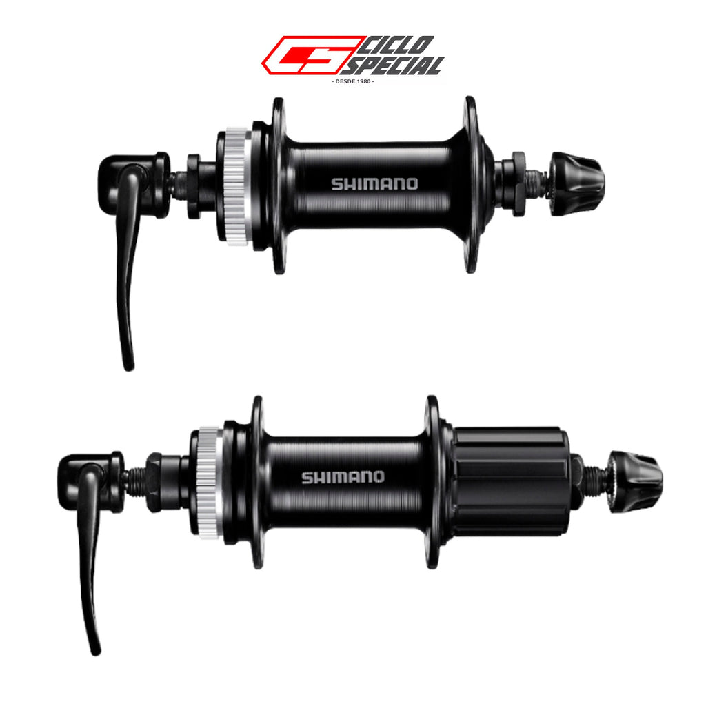 Juengo De Manzanas Shimano Hb/Fh Tx505 9Vel 36H Center Lock Ciclismo Mtb