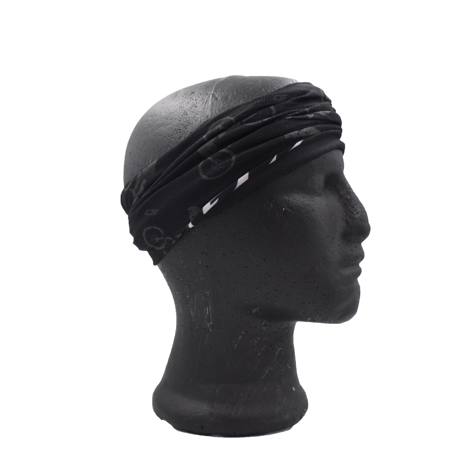 Cuello Protector Facial Multifuncional Buff Gw Color Negro Bicicletas GW