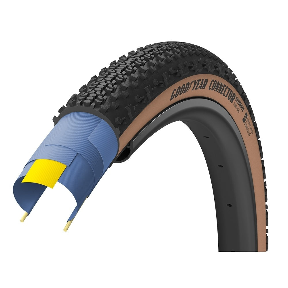 Llanta Mtb Goodyear Connector Ultimate 650x50 Bicicletas Gravel Tubeless