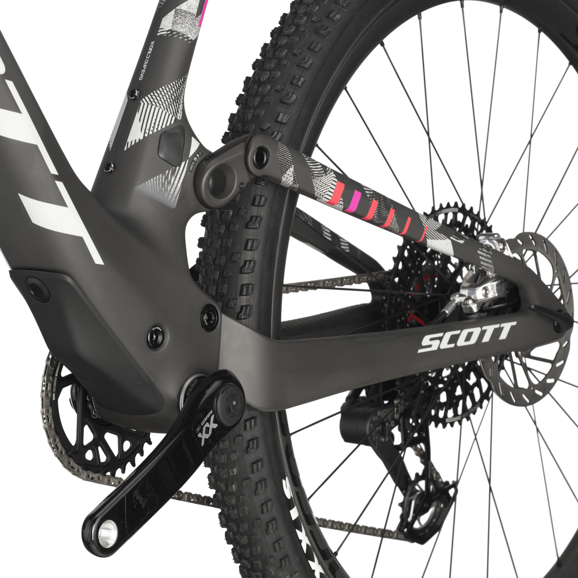 BICICLETA MTB SPARK RC WORLDCUP EVO 2025 C29 TM BLACK