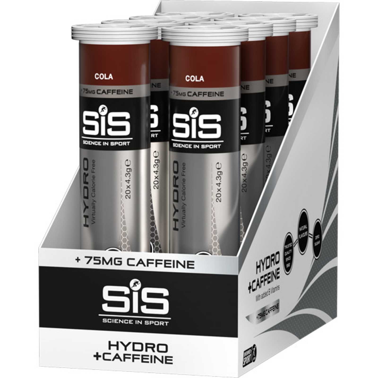 Pastillas Hidratantes + Cafeina SiS (x20)