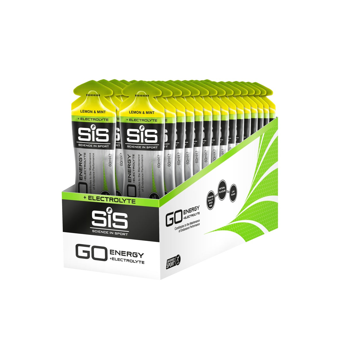 Gel Energético Sis Go Energy Electrolitos Ciclismo Mtb Ruta 60ml Lemon