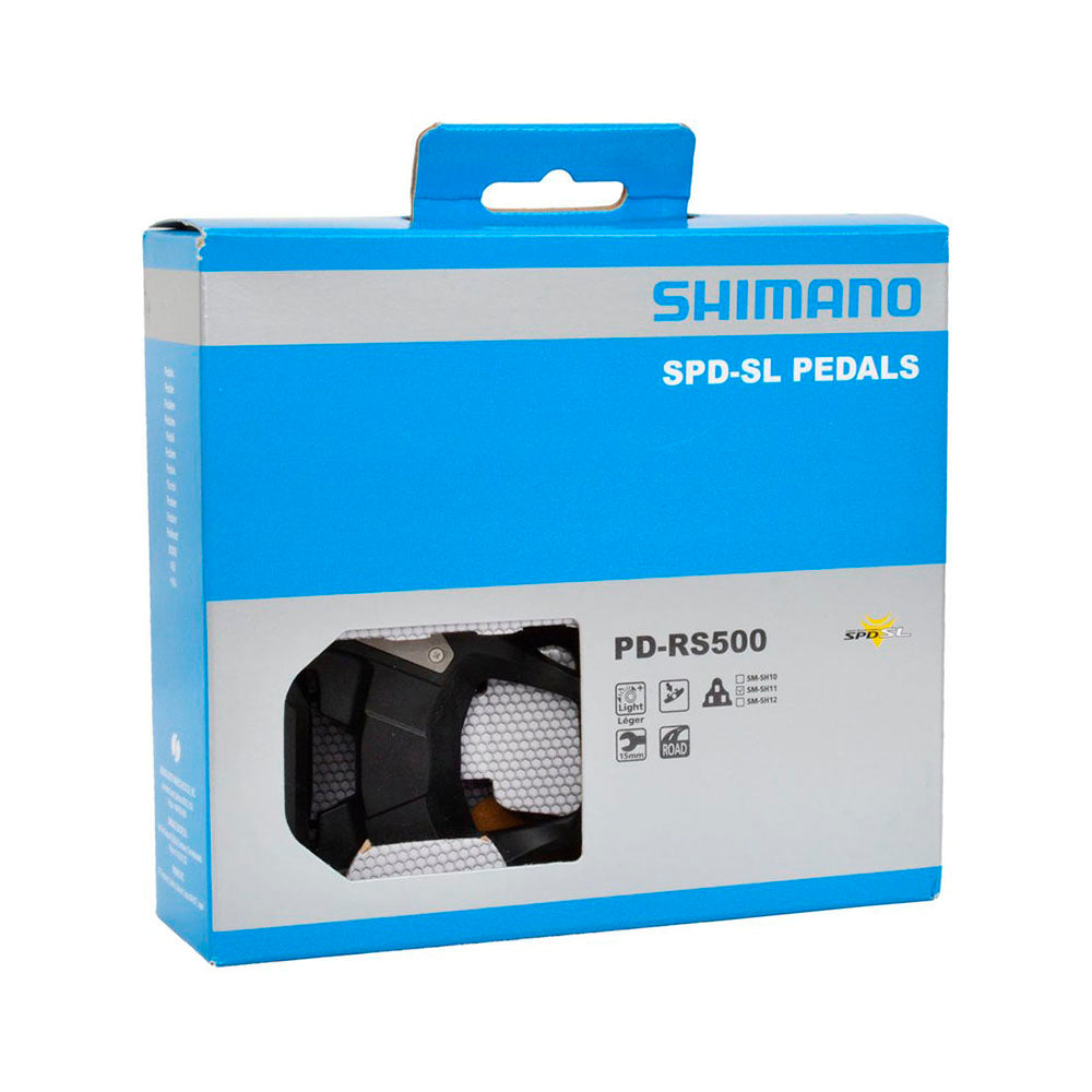 Pedales Para Bicicleta de Ruta Shimano Pd-RS500 Calas Chocles