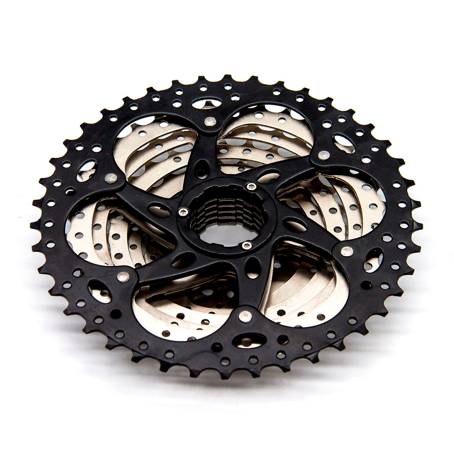 Combo Pacha Cassette Gw 9vel 11-46 +Cadenilla Shimano 9Vel Mtb Montaña