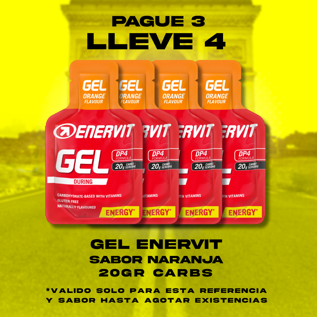 (PAQUETE 3X4) GEL ENERVIT NARANJA (25ml)
