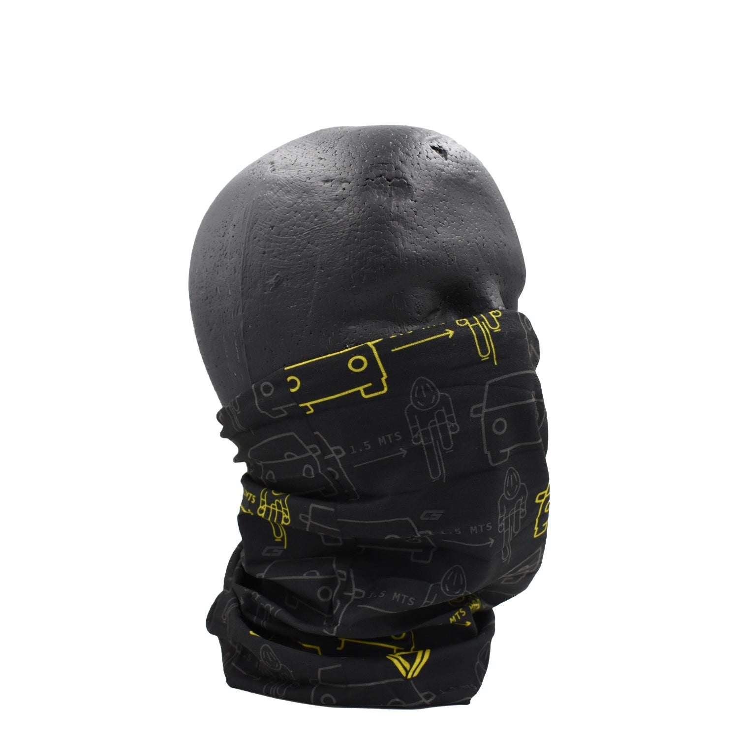 Cuello Protector Facial Multifuncional Buff Gw Color Mts