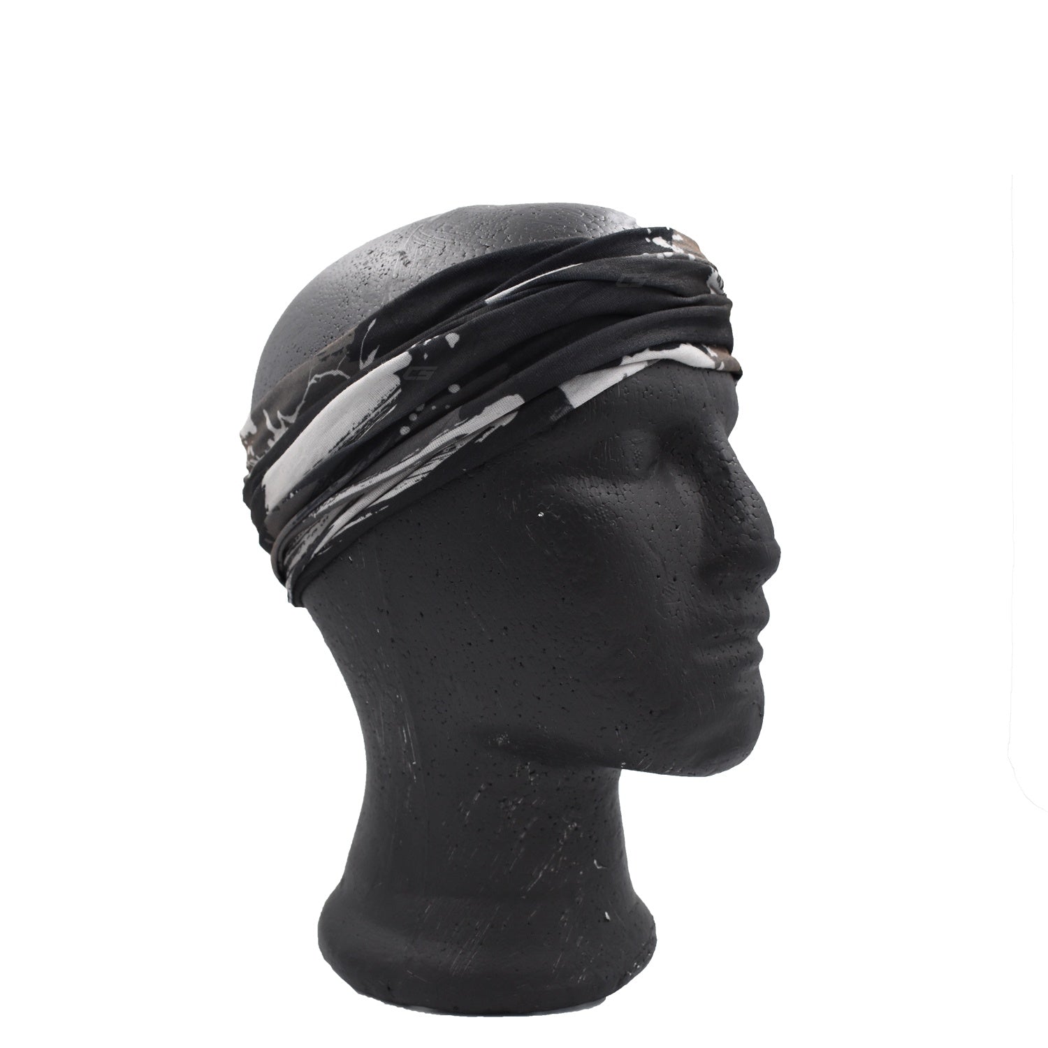 Cuello Protector Facial Multifuncional Buff Gw Color Blur Gris