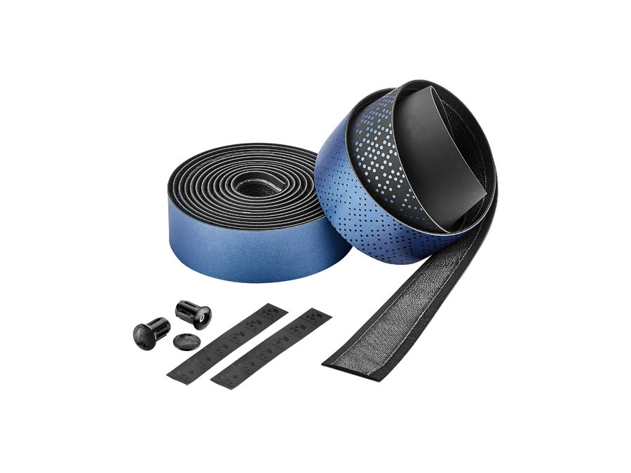 Cinta para Manillar Ciclovation Tape Advanced Ruta Leather Touch Sapphire Blue