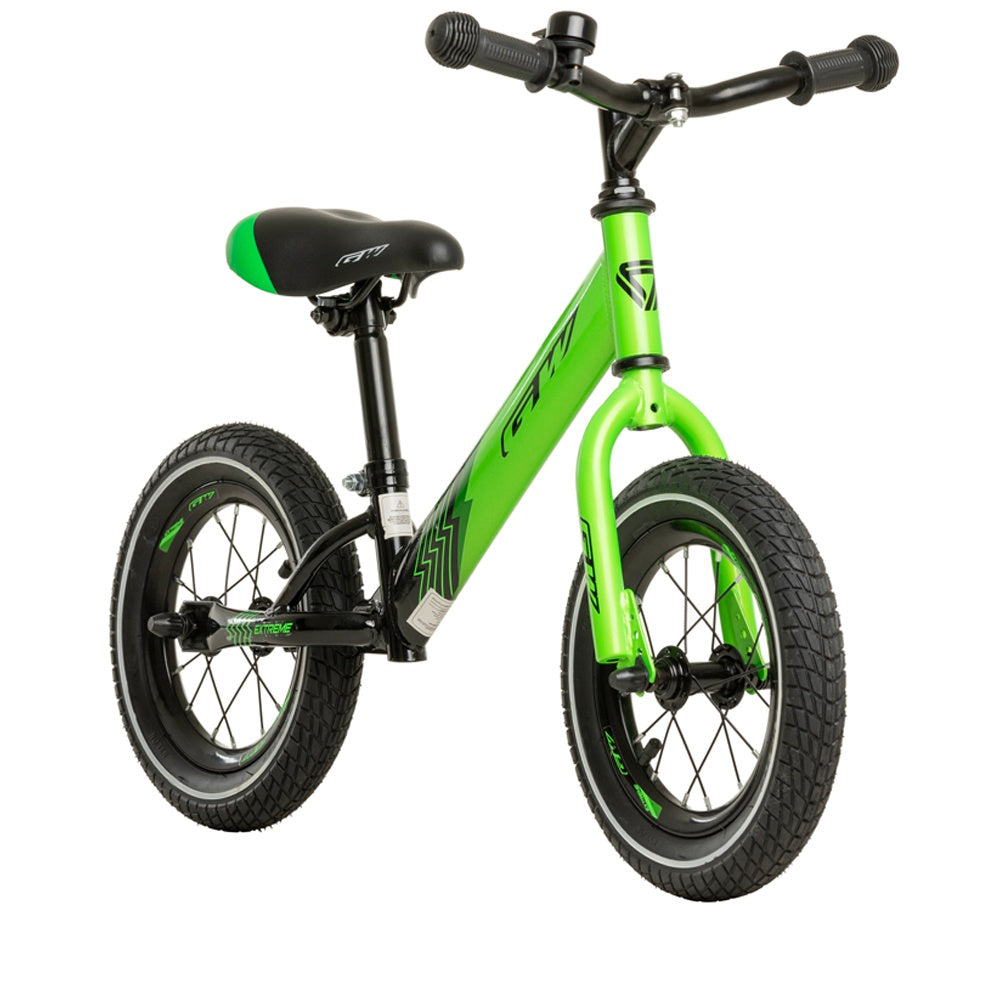 Bicicletas Gw Extreme Rin 12 Acero Impulso Sin Pedales Verde