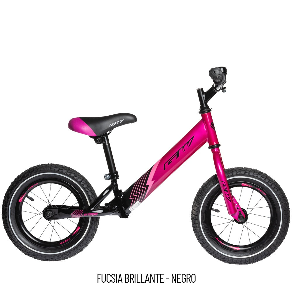 Bicicletas Gw Extreme Rin 12 Acero Impulso Sin Pedales Fucsia