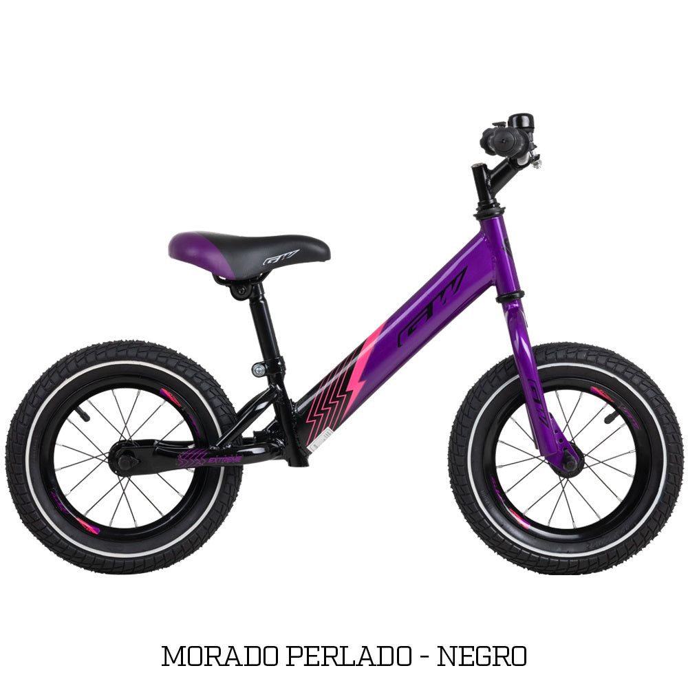 Bicicletas Gw Extreme Rin 12 Acero Impulso Sin Pedales Morado