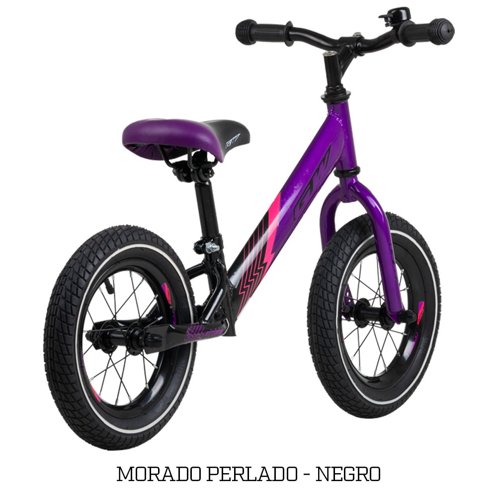 Bicicletas Gw Extreme Rin 12 Acero Impulso Sin Pedales Morado