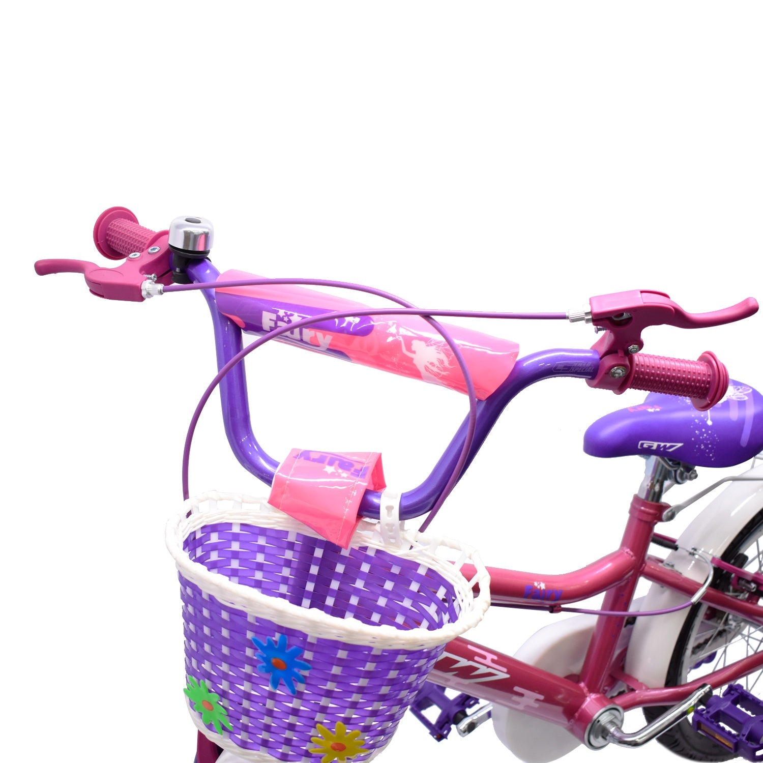 Bicicletas Gw Fairy Rin 16 Niña Acero Ruedas Auxiliares Rosada