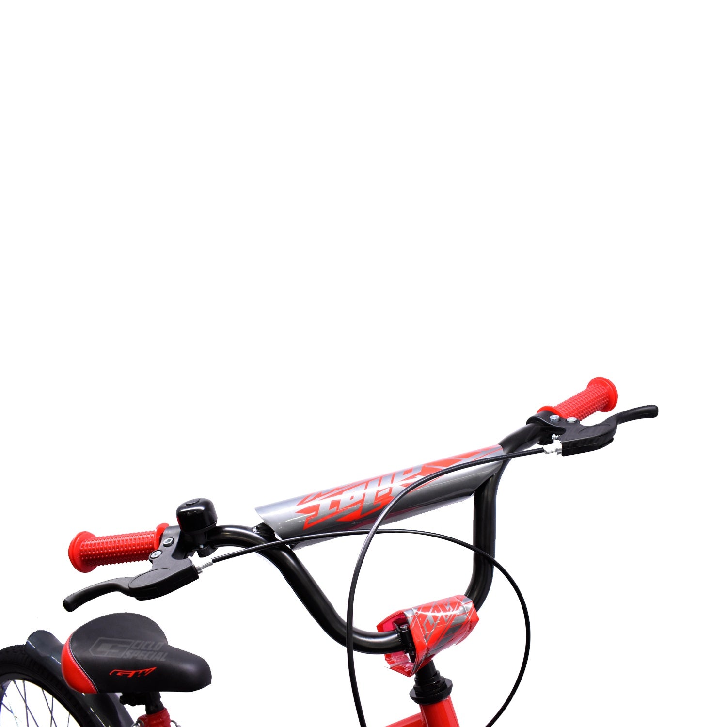 Bicicleta Infantil Gw Pilot Rin 20 Acero Niños 7 a 12 años Rojo