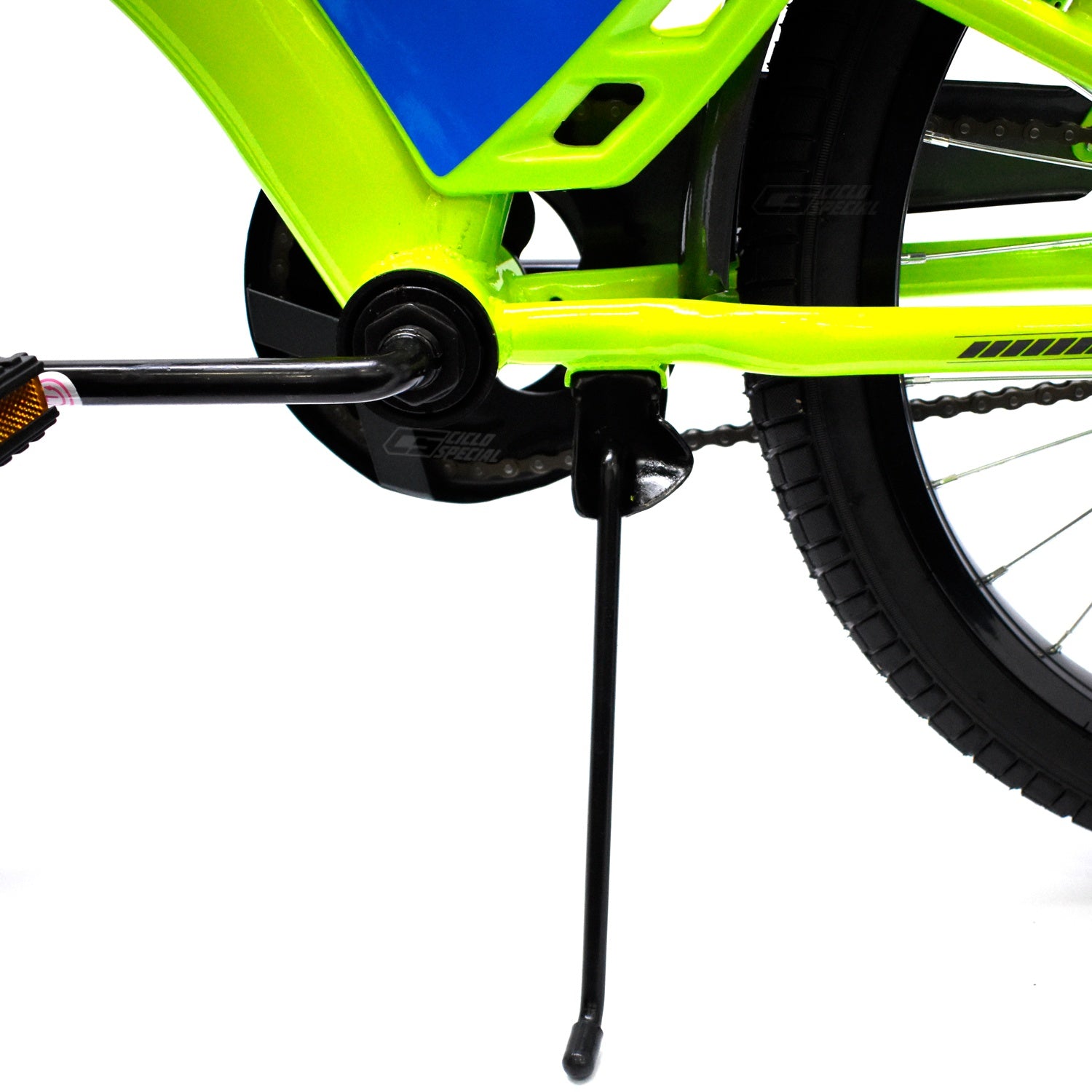 Bicicleta Infantil Gw Pilot Rin 20 Acero Niños 7 a 12 años Amarillo