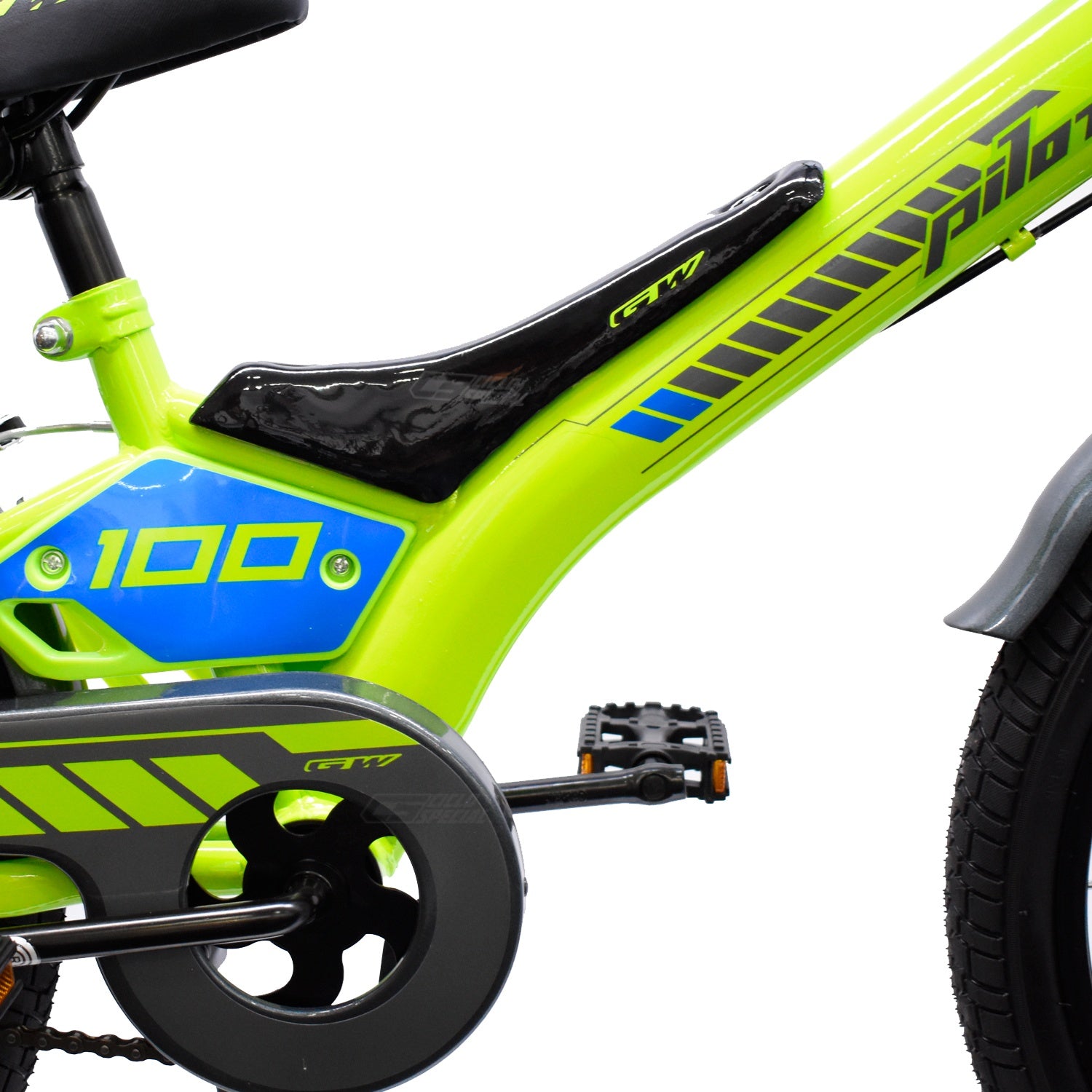 Bicicleta Infantil Gw Pilot Rin 20 Acero Niños 7 a 12 años Amarillo