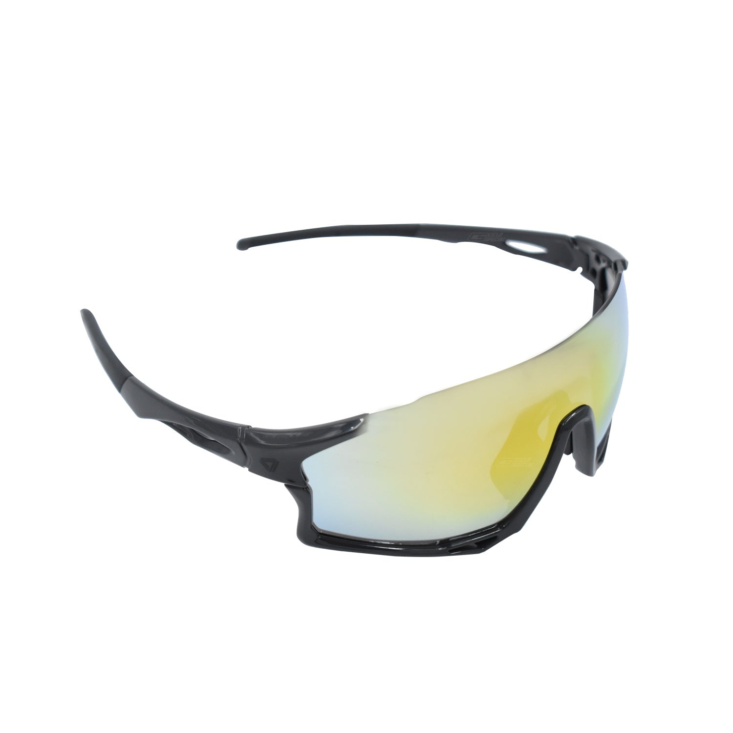 Gafas Deportivas Gw Calvert Full Ciclismo Mtb Ruta Gris/Dorado