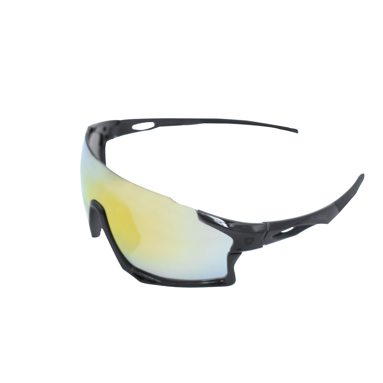 Gafas Deportivas Gw Calvert Full Ciclismo Mtb Ruta Gris/Dorado