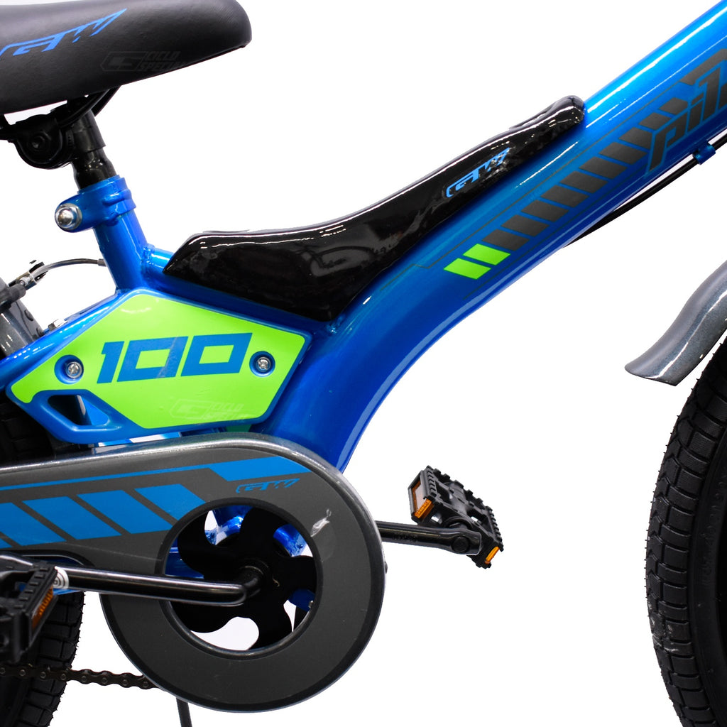 Bicicleta Infantil Gw Pilot Rin 20 Acero Niños 7 a 12 años Azul