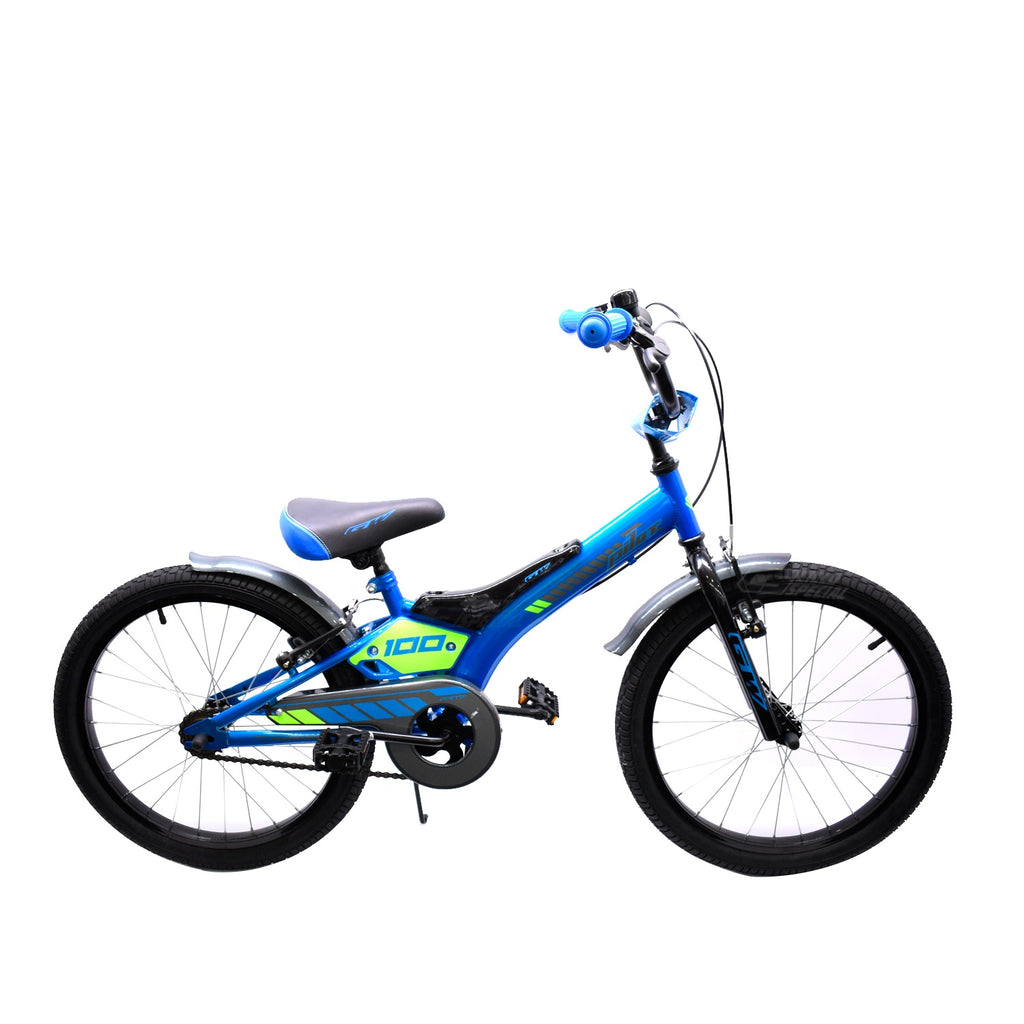 Bicicleta Infantil Gw Pilot Rin 20 Acero Niños 7 a 12 años Azul