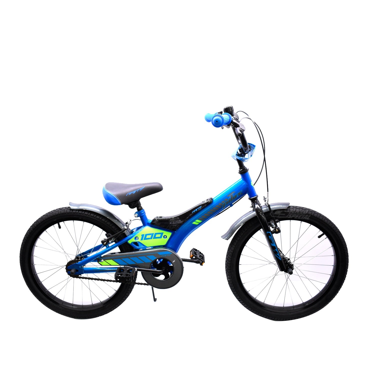 Bicicleta Infantil Gw Pilot Rin 20 Acero Niños 7 a 12 años Azul