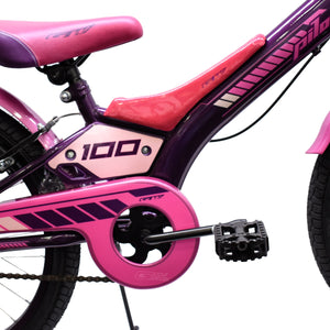 Bicicleta Infantil Gw Pilot Rin 20 Acero Niños 7 a 12 años Morado Rosado