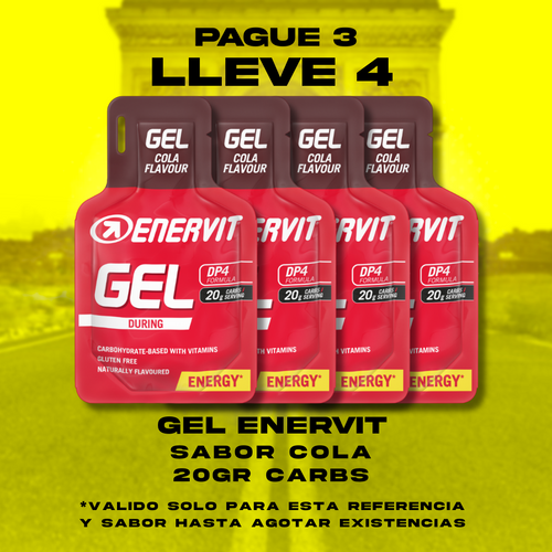 (PAQUETE 3X4) GEL ENERVIT COLA (25GR)
