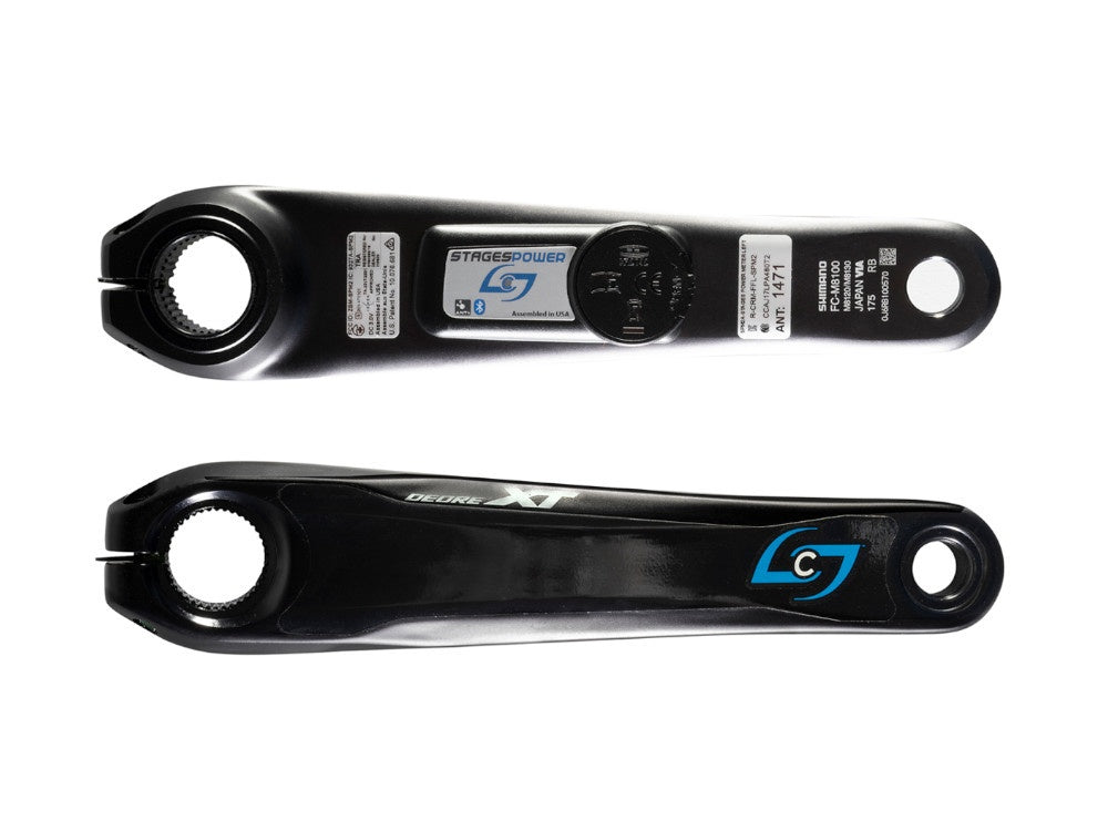 Biela izquierda Xt M8100 - M8120 C/sensor potencia Stage 175mm